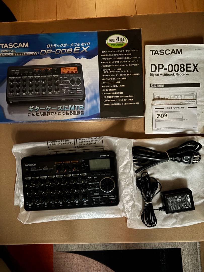 セール‼️TASCAM DP-008EX デジタルマルチトラックレコーダー DP-008EX | 8トラック SD/SDHC MTR | TASCAM (日本)