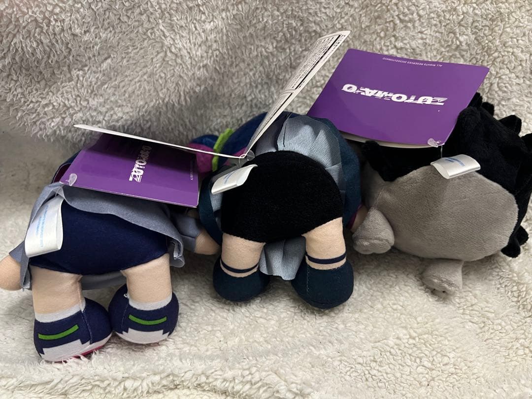 ずっと真夜中でいいのに。にらちゃん うにぐりくん ぬいぐるみ