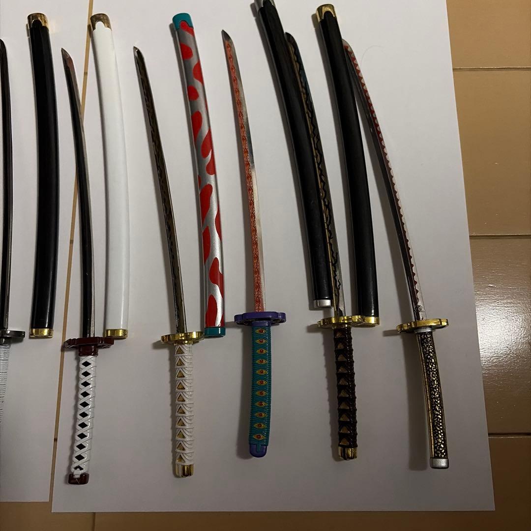 アニメキャラクター 日本刀レプリカ 9本セット