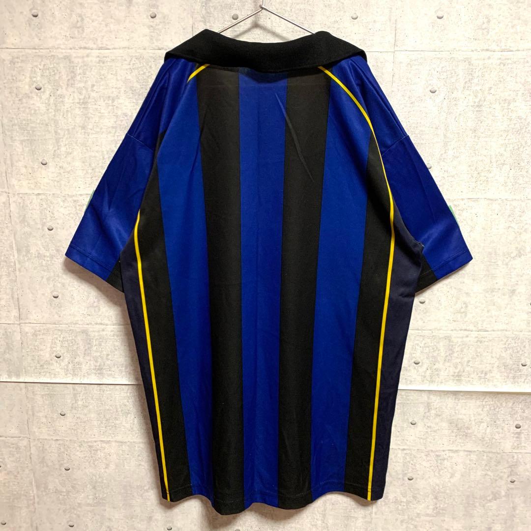 インテル ユニフォーム 襟付き 90s ゲームシャツ サッカーシャツ