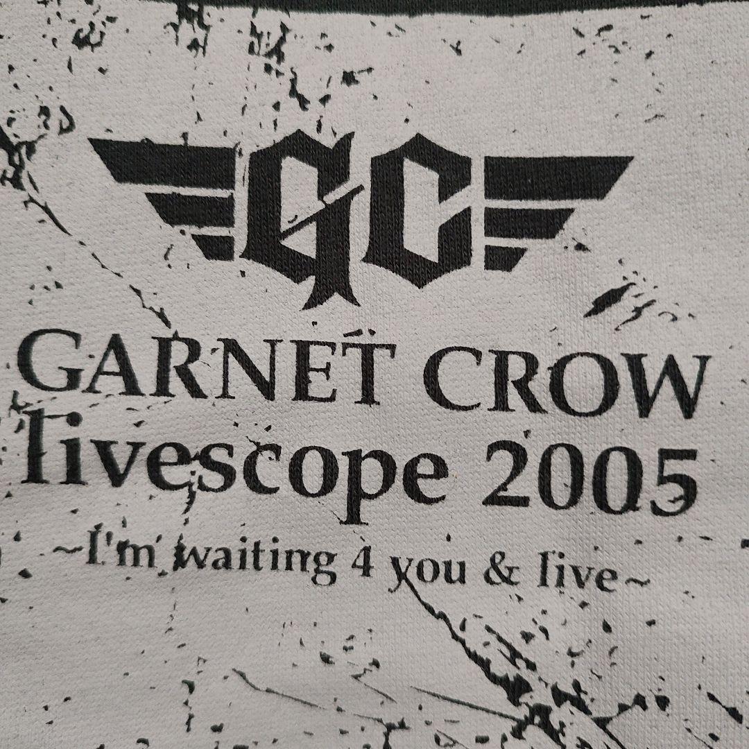 ガーネットクロウ　livescope2005　GCロゴ入りパーカー Lサイズ