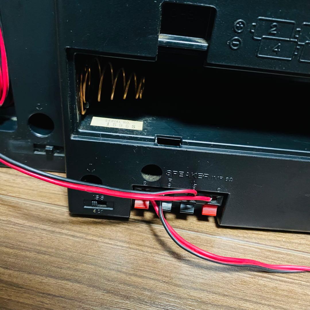 ジャンク/希少品】SONY CFS-W660 ダブルカセットデッキ ラジカセ