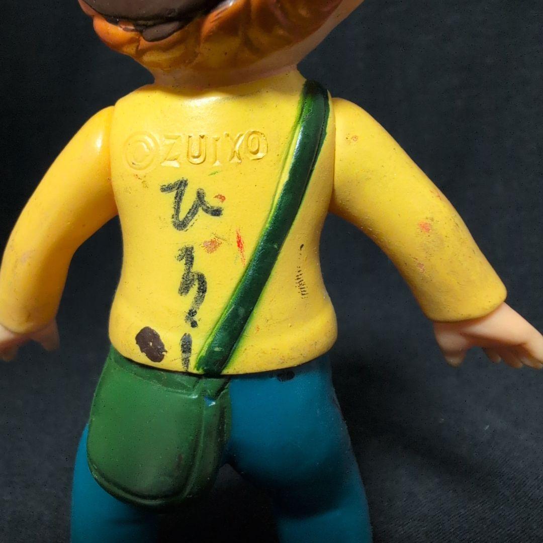 昭和レトロ　当時物　アルプスの少女ハイジ　ハイジ　ペーター　ソフビ　ジャンク品