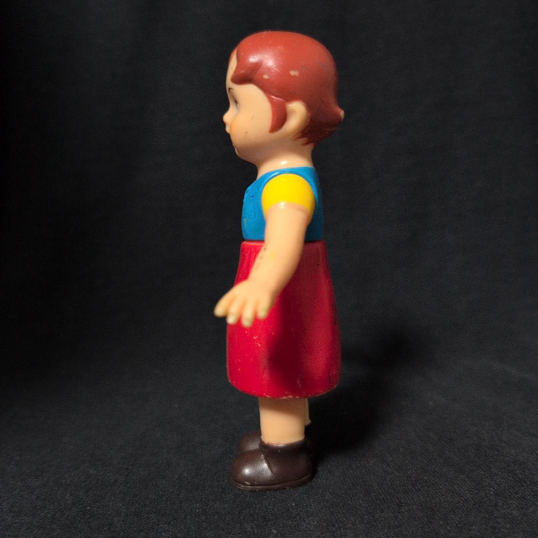 昭和レトロ　当時物　アルプスの少女ハイジ　ハイジ　ペーター　ソフビ　ジャンク品