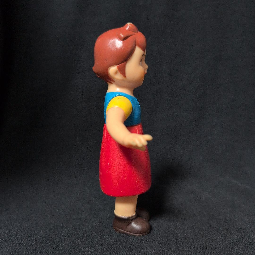 昭和レトロ　当時物　アルプスの少女ハイジ　ハイジ　ペーター　ソフビ　ジャンク品
