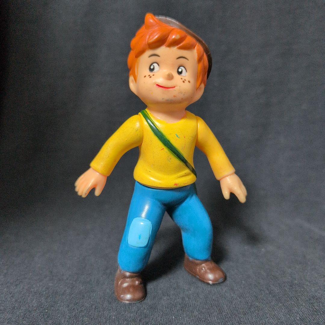 昭和レトロ　当時物　アルプスの少女ハイジ　ハイジ　ペーター　ソフビ　ジャンク品