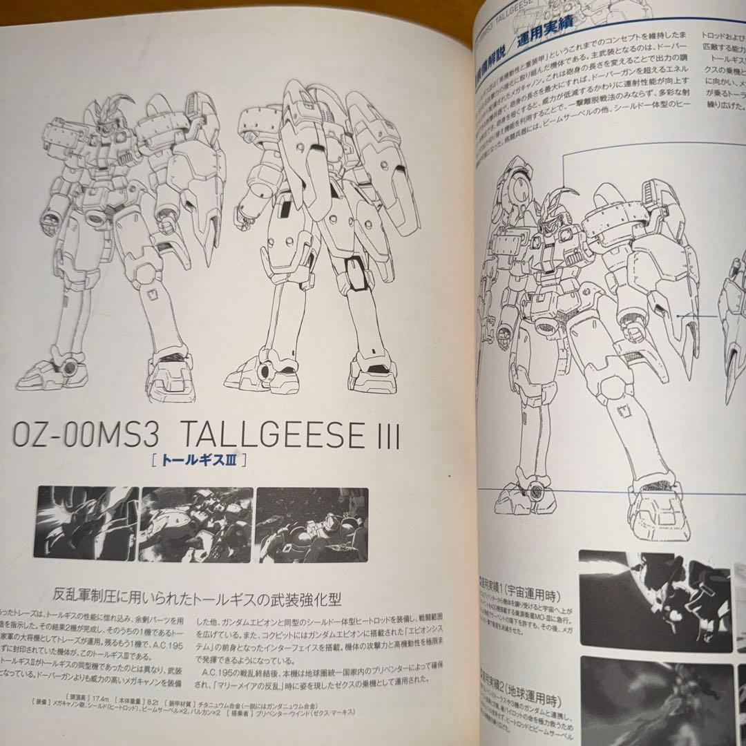 サンライズ監修・設定資料集】新機動戦記ガンダムW MSエンサイクロ