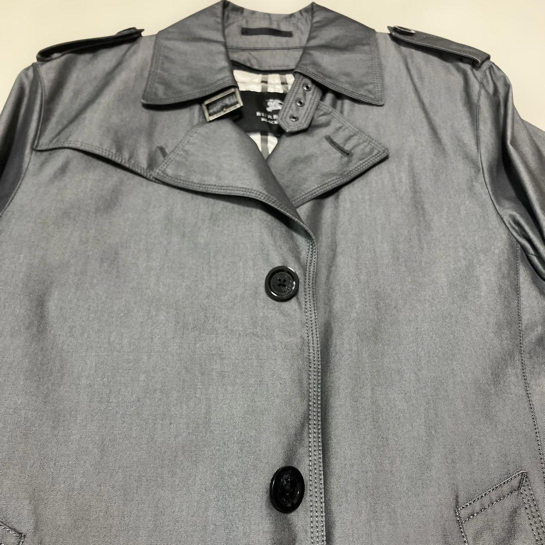 《美品》バーバリー　ブラックレーベル　ライナー付き　トレンチコート