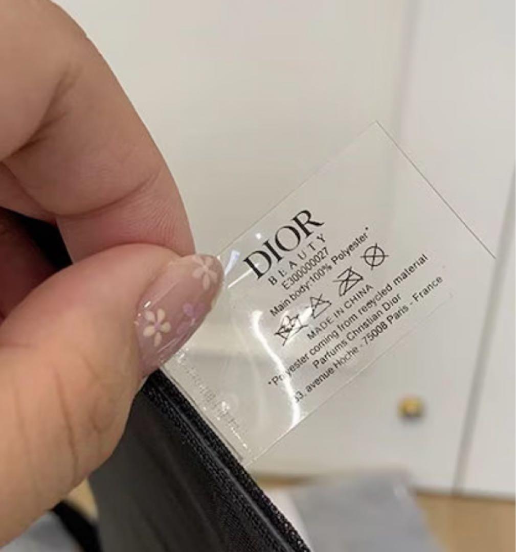 限定品】DIOR ディオール メッシュ トートバッグ ノベルティ ブラック