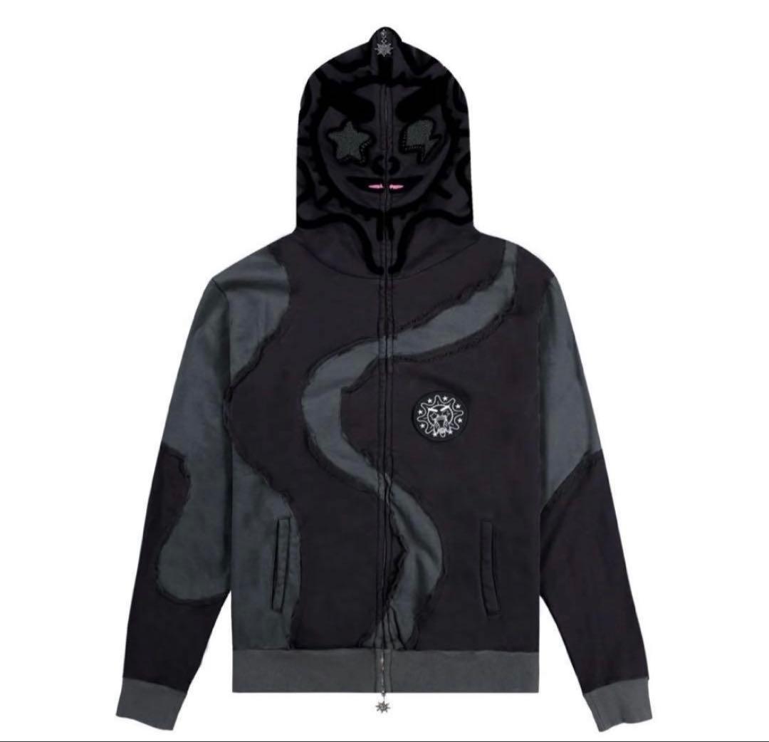 正規品 GLO GANG グローギャング ロゴパーカー ブラック S - メルカリ