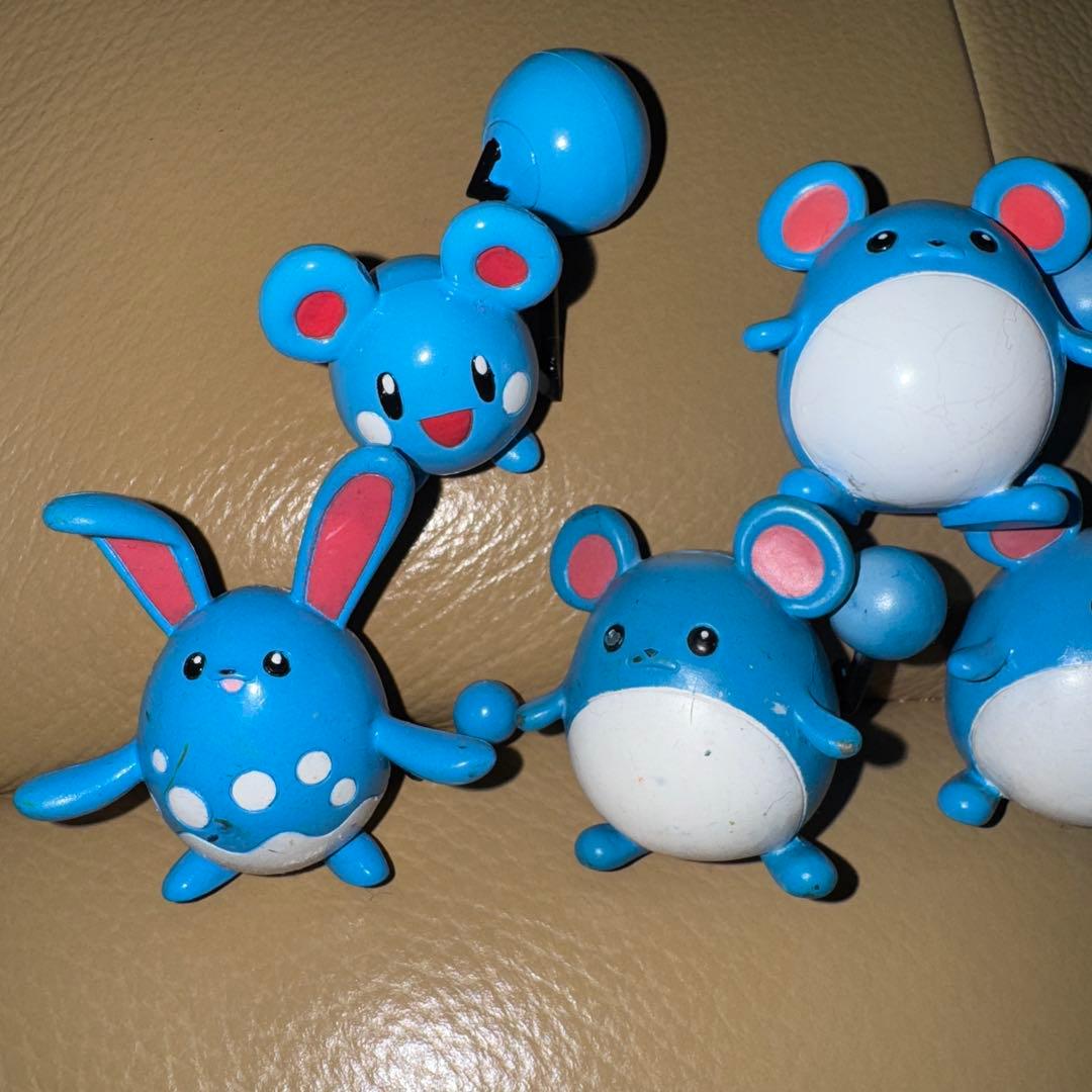 マリルリ マリル ルリリ ポケモン フィギュア 進化セット