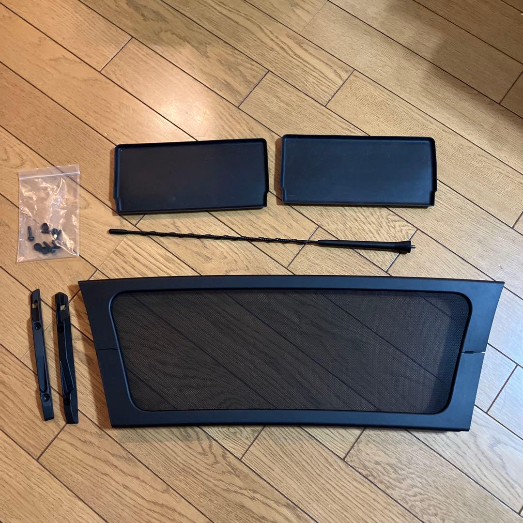 BMW ウィンドディフレクター（E89） 新品セット BMW Z4 ウインドディフレクター E85 E89 視認性良好 風の巻き込み低減