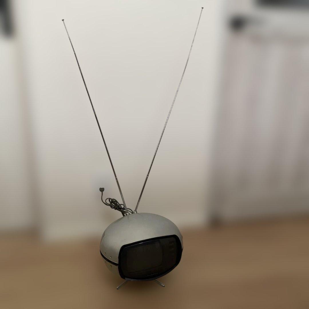 Panasonic TR-005 スペースエイジ ミッドセンチュリー 白黒テレビ