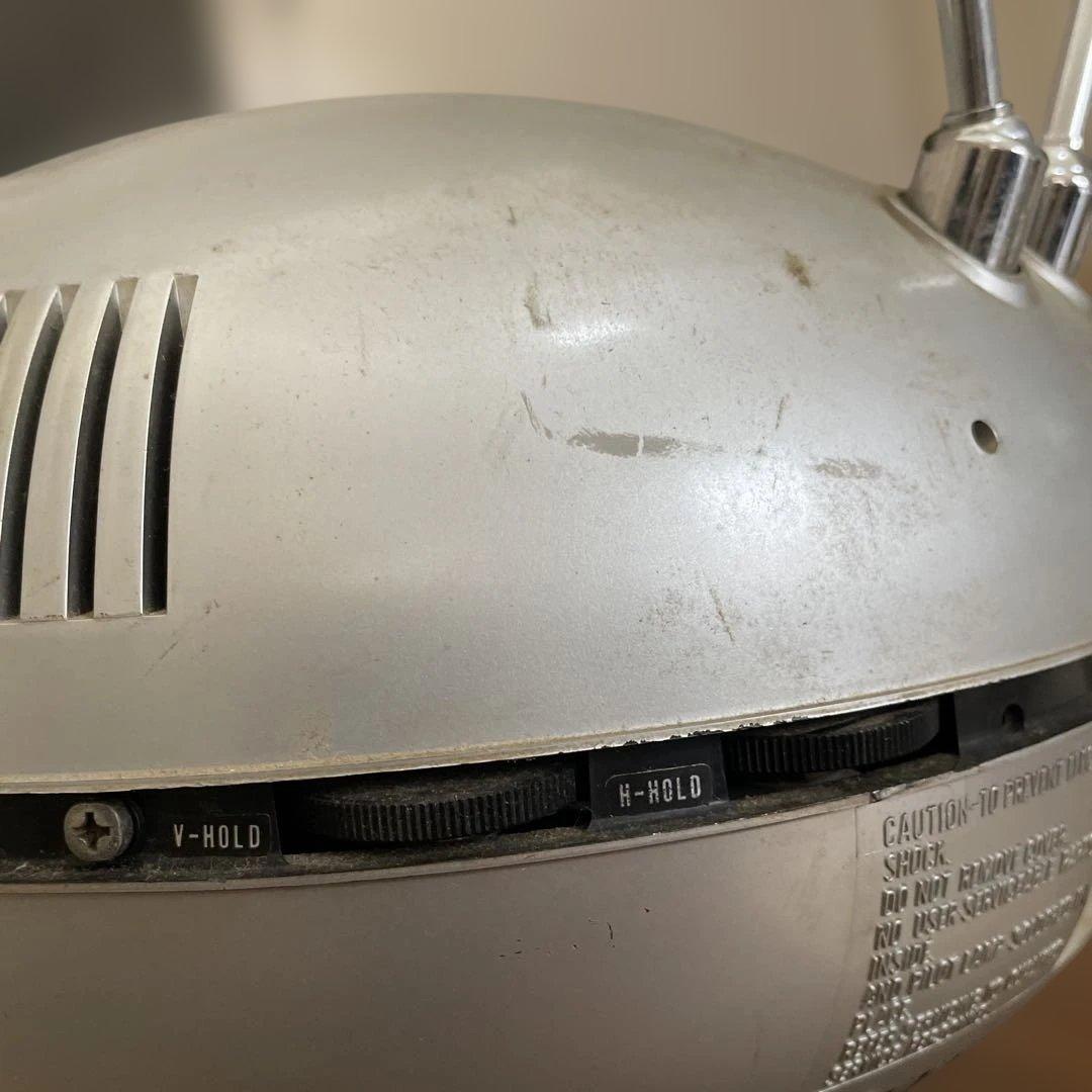 Panasonic TR-005 スペースエイジ ミッドセンチュリー 白黒テレビ