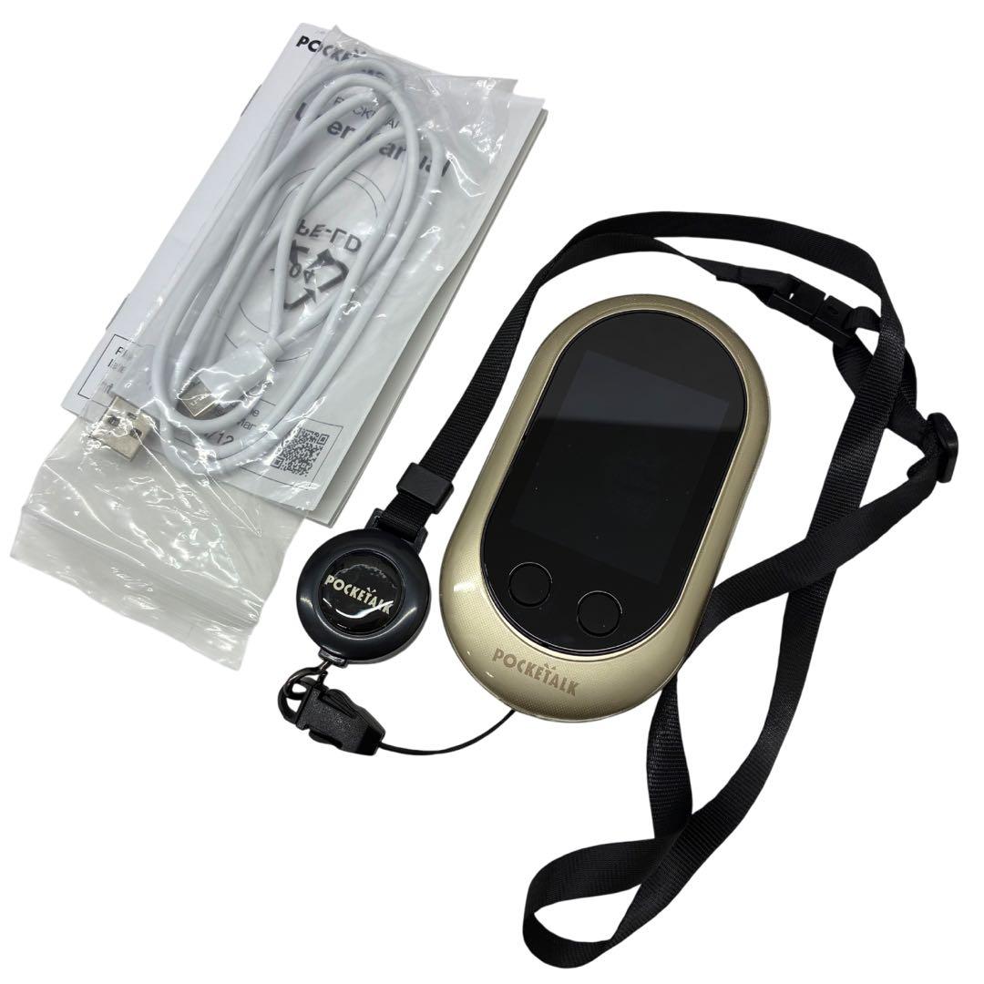 ⭐️455-POCKETALK ポケトーク W1PGG ゴールド 翻訳機 - メルカリ