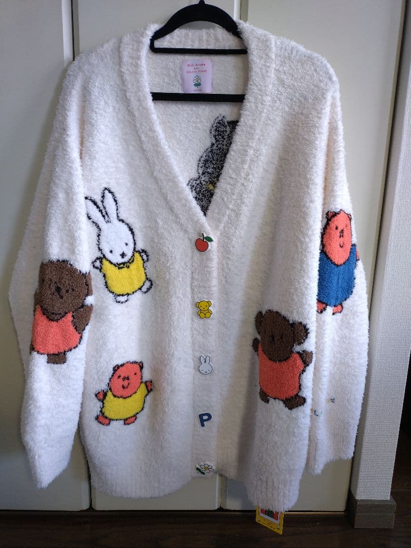ジェラートピケ ミッフィー カーディガン miffy - メルカリ
