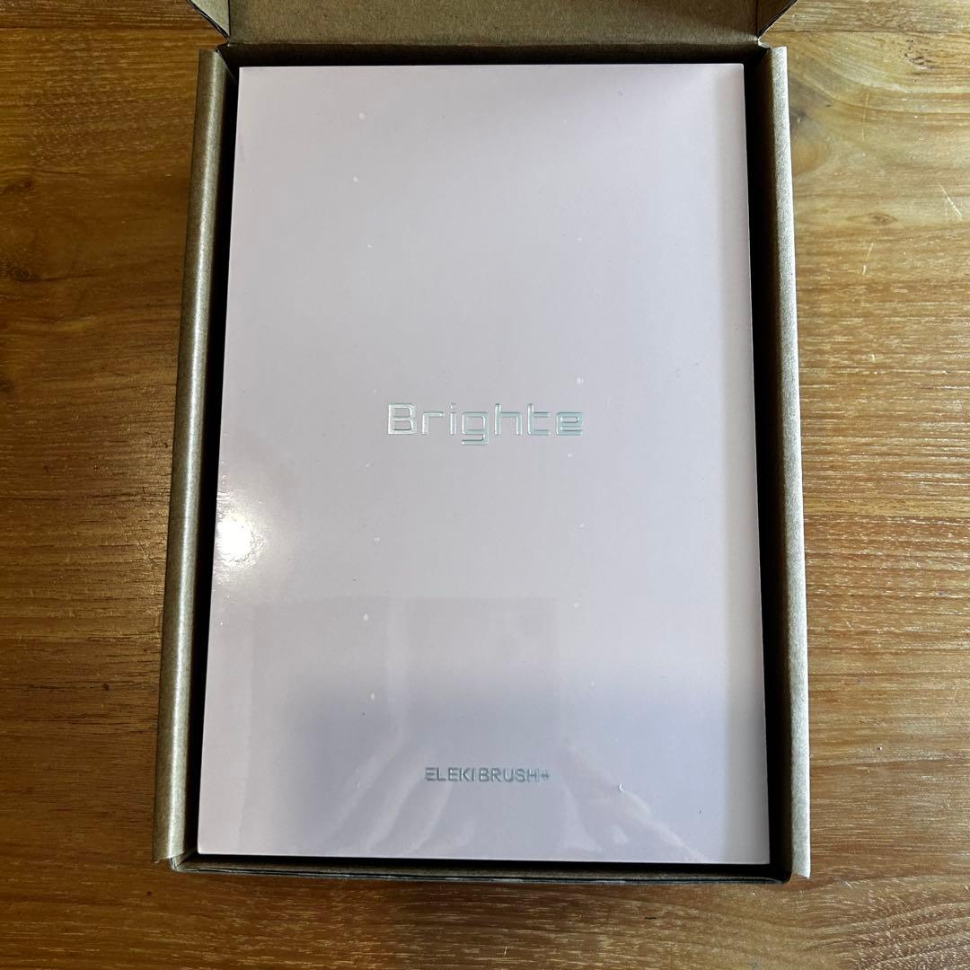 新品・未開封】Brighte ELEKI BRUSH+ 限定色ピンク 美顔器 - メルカリ