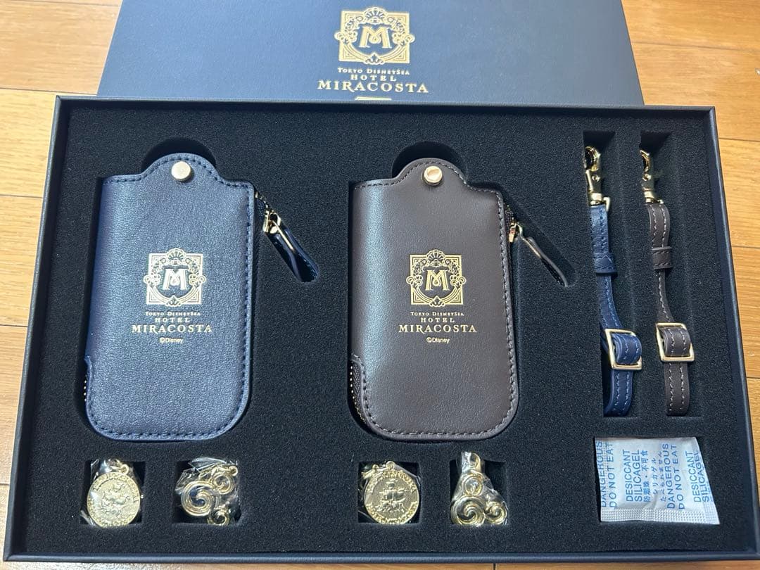 ディズニーシー　ミラコスタホテル　スウィートルーム 宿泊者特典　本革キーケース ディズニーシー ミラコスタホテル スウィートルーム 宿泊者特典 本革
