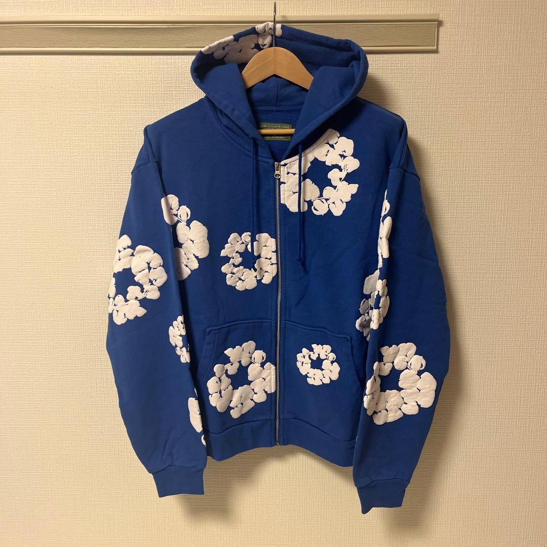 極美品】 DENIM TEARS ジップ パーカー - メルカリ