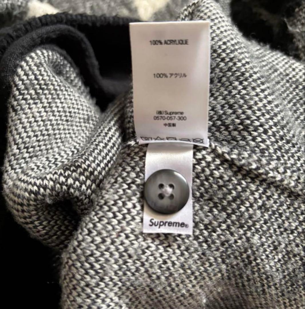 シュプリーム アーガイル カーディガン Lサイズ デザイン◎ - メルカリ