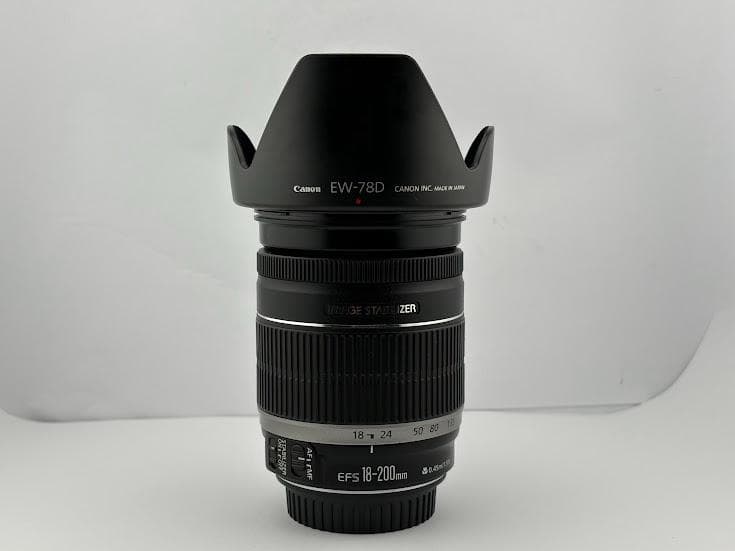 ★手ブレ不良・美品★キヤノン EF-S 18-200mm F3.5-5.6 IS