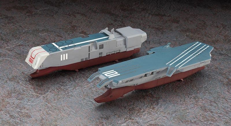 1/4000ハセガワ「SDF-1 マクロス要塞艦 プロメテウス＆ダイダロス」