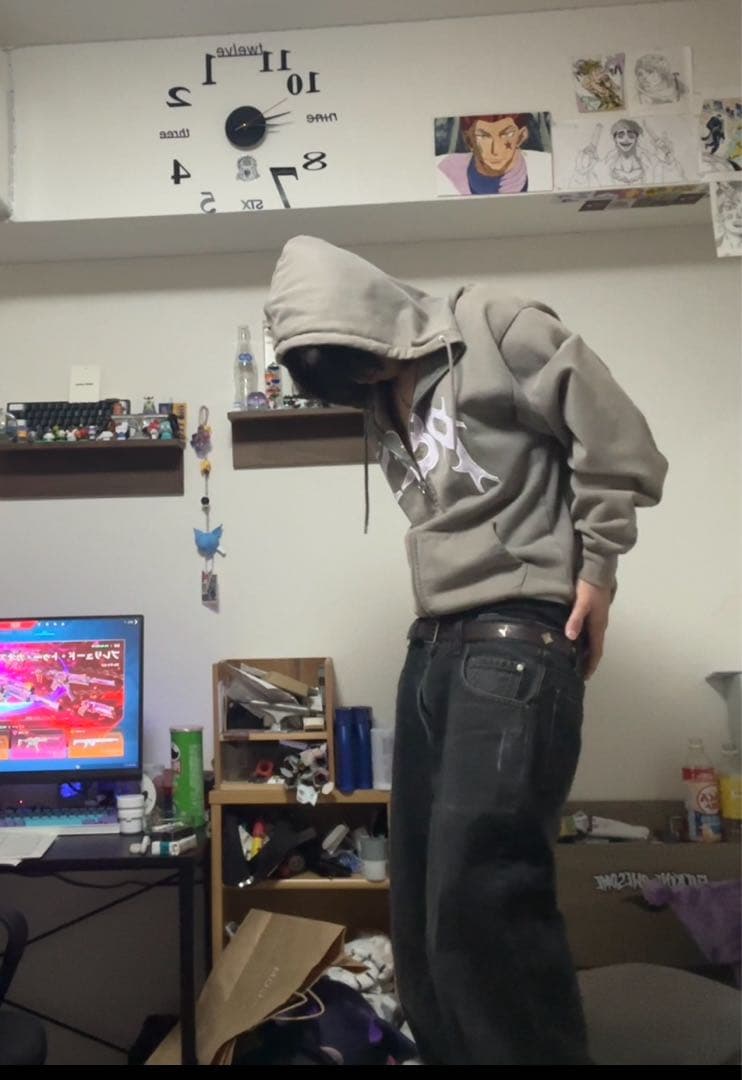 断*中様 メルカリ1点のみ！美品！最初期 punkandyo zip hoodi