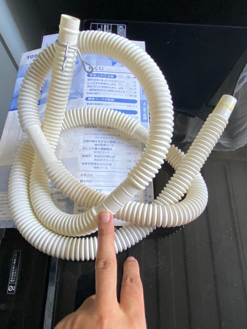 2023年製　6.0kg 東芝 ED-608 衣類乾燥機