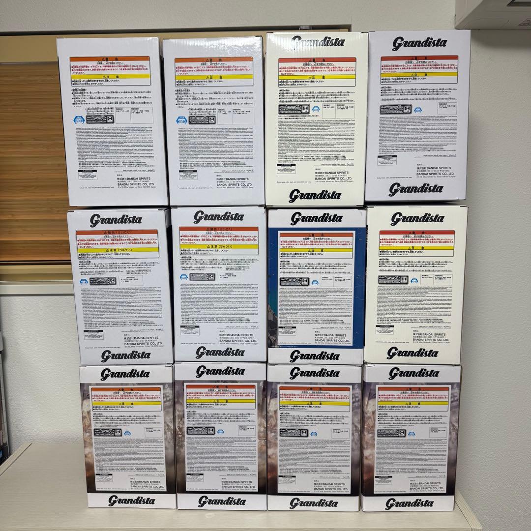 鬼滅／キングダム／H×H 他人気作品 Grandista フィギュア12体セット