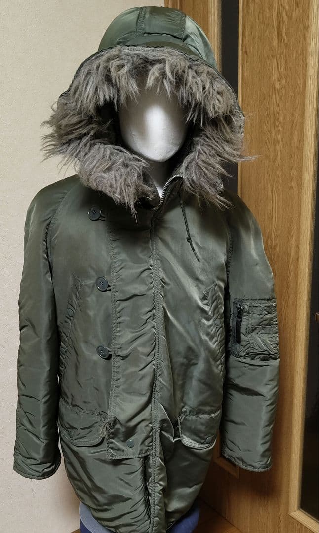 ALPHA N-3B usa製 旧タグ 80s IDEAL オリーブ s - メルカリ