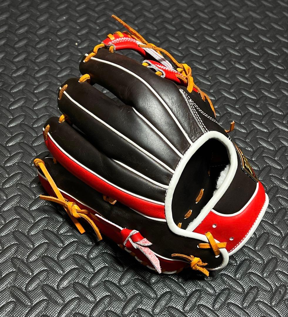 美品 ZETT オーダー プロステイタス 軟式 内野手用 グローブ 今宮健太