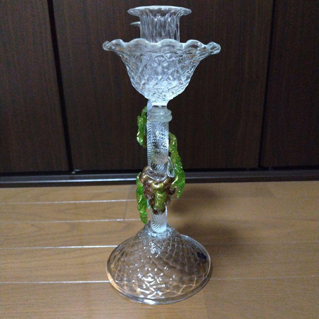 超高級13万以上ムラーノ ベネチアングラス美術品 大型キャンドル