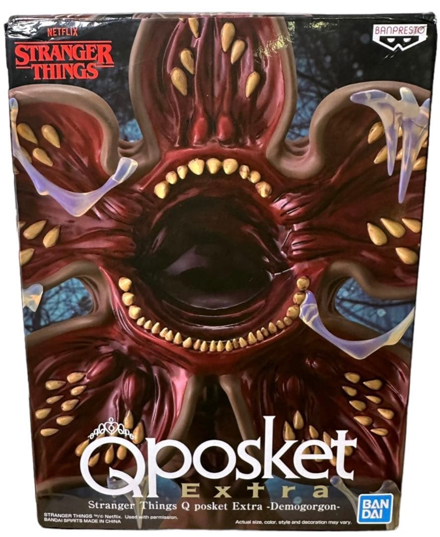 Q posket ストレンジャー シングス デモゴルゴン フィギュア 一番くじ