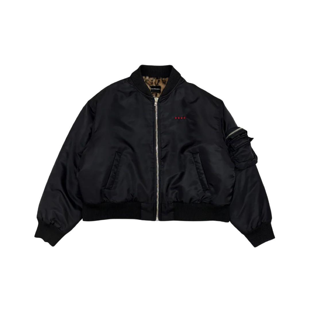 Mサイズ 9/S PROJECT MA-1 - BLACK - メルカリ