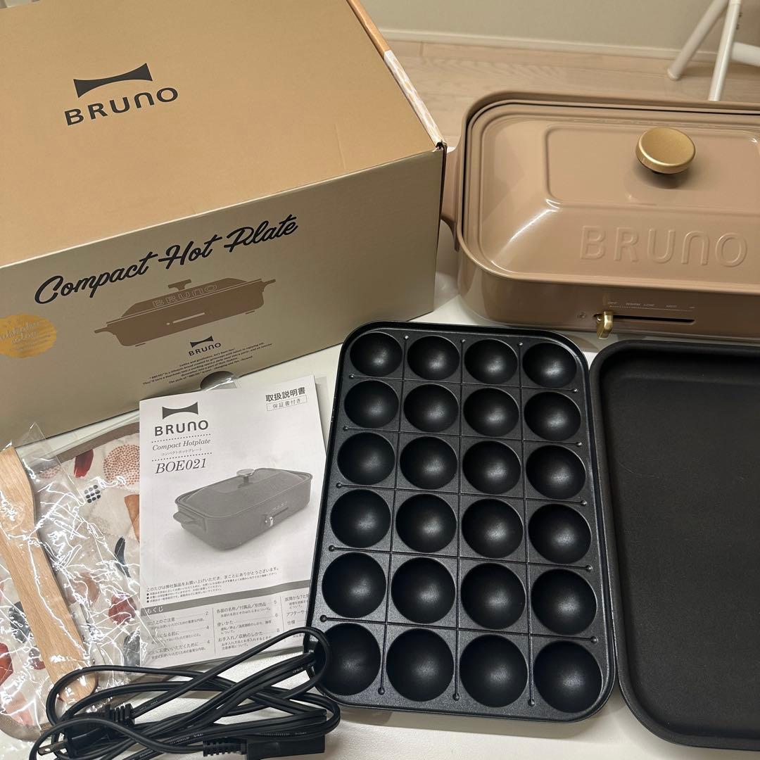 BRUNO コンパクトホットプレート たこ焼き器 楽天市場】☆公式限定特典あり☆【7%OFF】【BRUNO 公式】 ホット