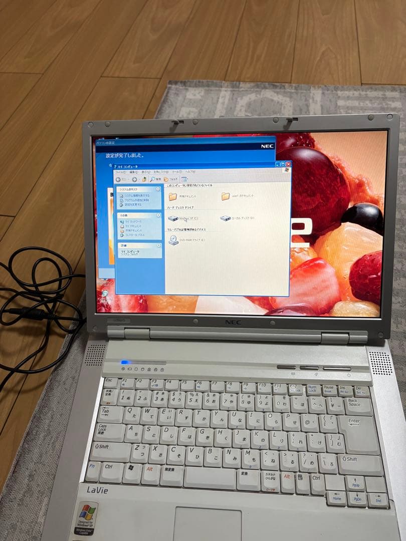 NEC LaVie LL550/G Windows XP 起動品 PCバッグ付き - メルカリ
