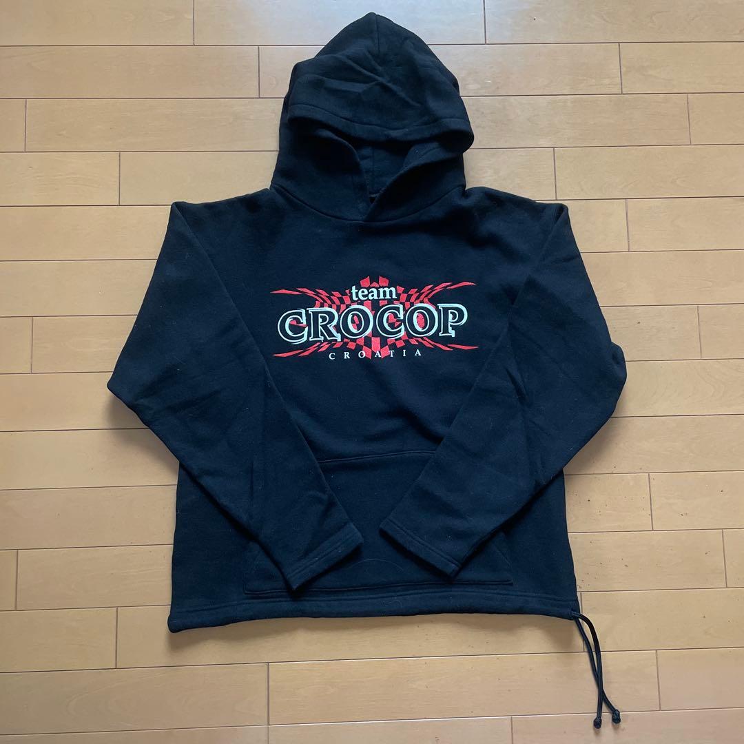 ミルコクロコップ フード付きパーカー 黒 格闘技 PRIDE - メルカリ