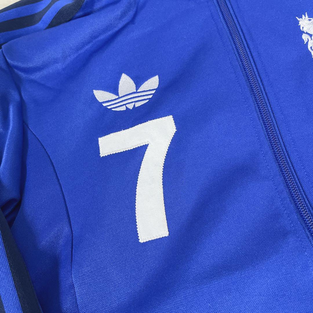 新品タグ付 Lサイズ adidas Manchester United 青 - メルカリ