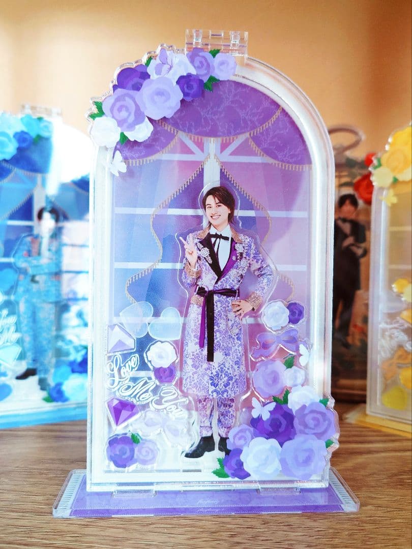 Aぇ! group メンカラ衣装 アクスタ フクヤ アクリルフレーム