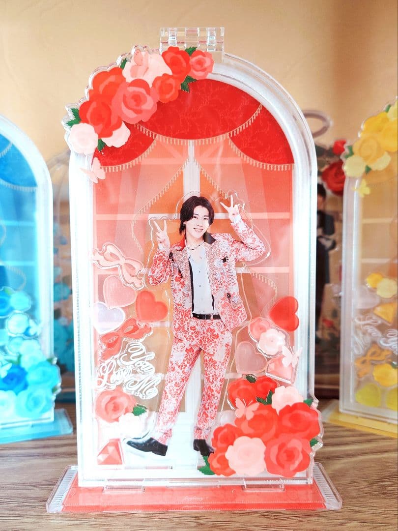 Aぇ! group メンカラ衣装 アクスタ フクヤ アクリルフレーム