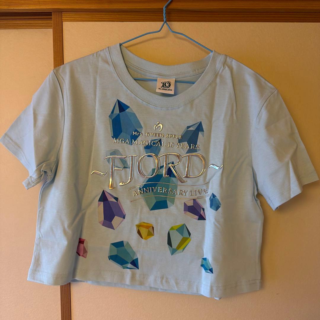Mrs.GREEN APPLE FJORD Tシャツ クリスタル