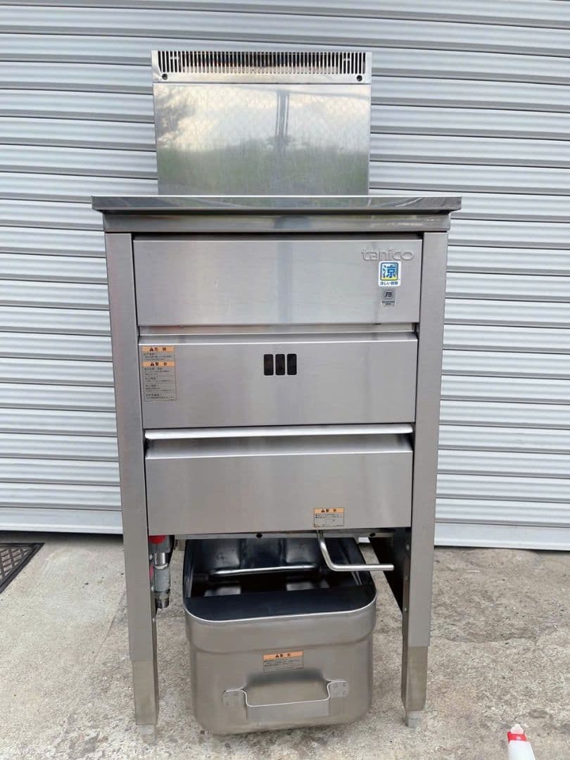 福岡配送無料　ガスフライヤー タニコー TGFL-45C LPガス　2019年製 中古厨房機器 販売・買取の大阪厨房本舗/タニコー ガスフライヤー G