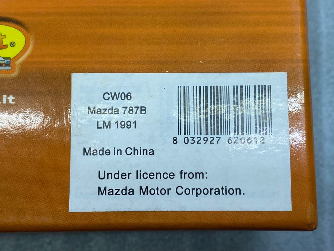 スロットイット CW06 マツダ787B ルマン優勝車 スロットカー 超レア物