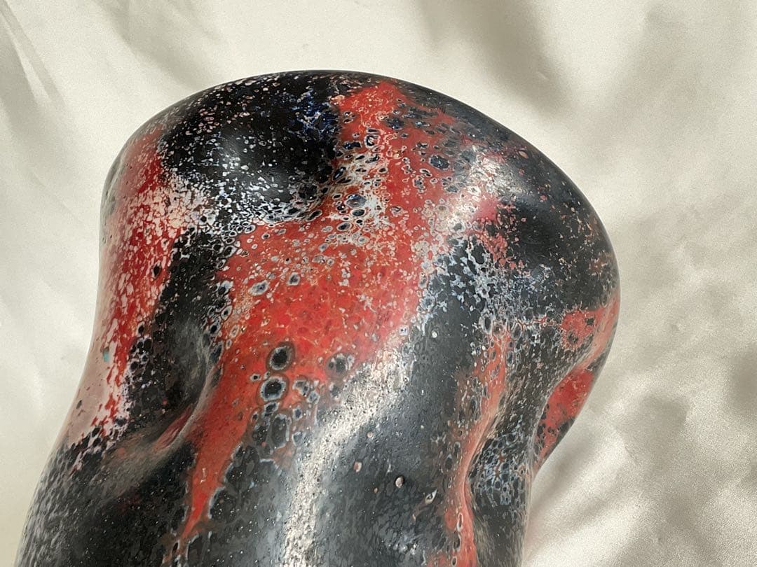 岩田藤七(1893~1980)「ガラス花器」富士山春1961年 - メルカリ