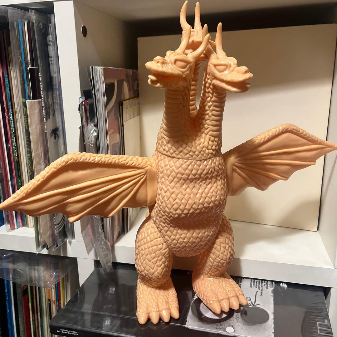 ブルマァク製 キットーイ復刻 ジャイアントキングギドラ ソフビ フィギュア