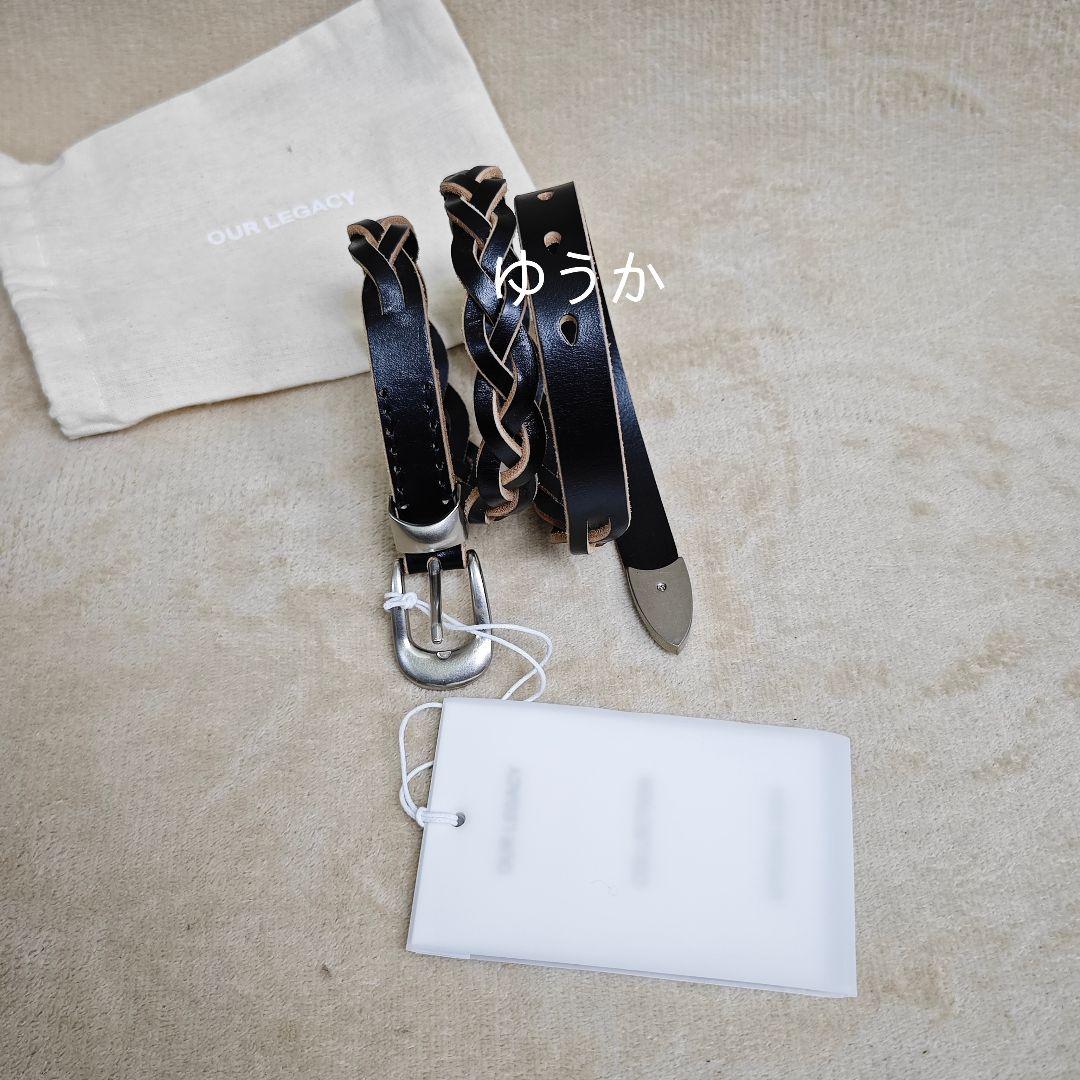 小物 Our Legacy 2CM BRAIDED BELT 2 CM BRAIDED BELT｜OUR LEGACY｜ACCESSORIES（アクセサリー）｜【公式
