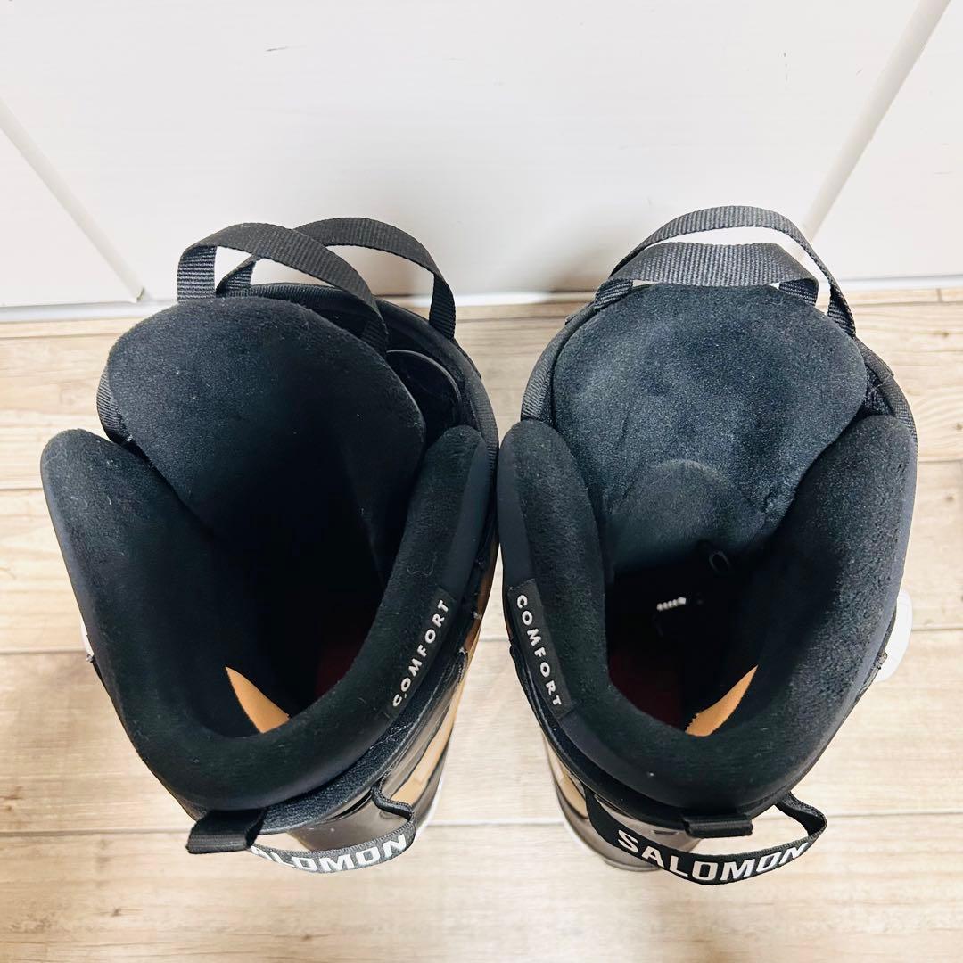 【使用少 良品】26.0cm SALOMON LAUNCH BOA SJ スノボ