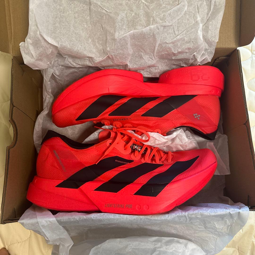 アディダスadidasアディオス プロ 4 28.0cmレッド - メルカリ