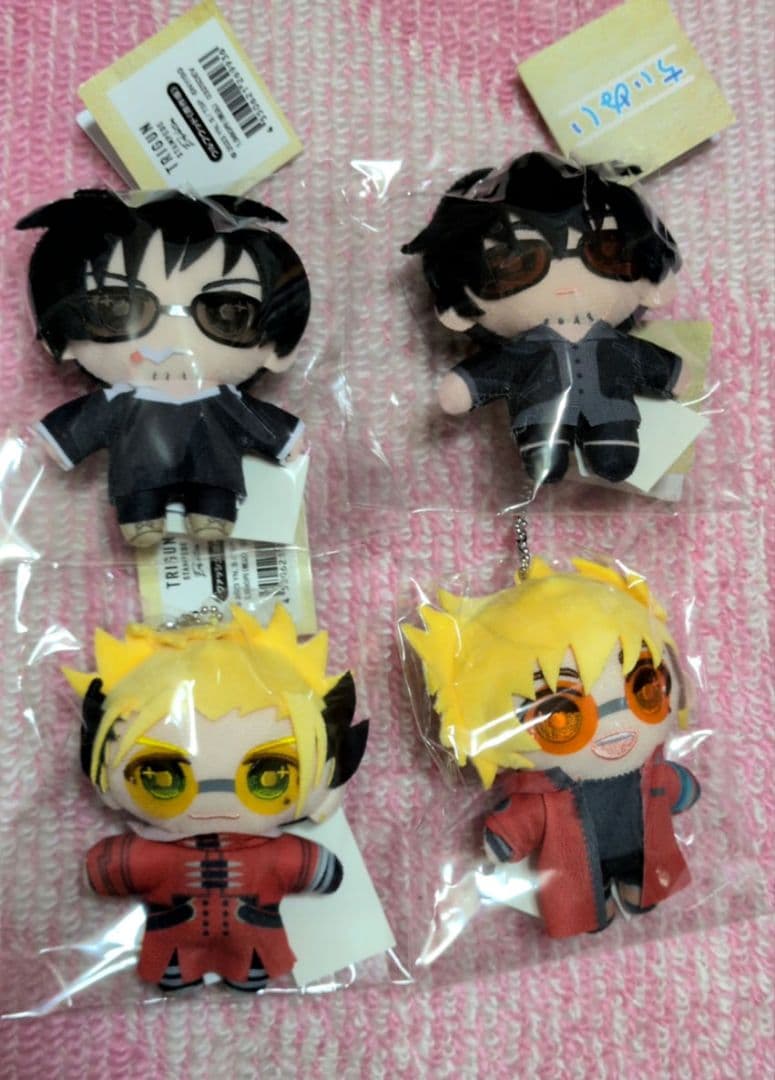 TRIGUN　トライガン　ぬいぐるみキーホルダー　ウルフウッド　ヴァッシュ TRIGUN STARGAZE てるてりーるマスコット ニコラス・D・ウルフウッド