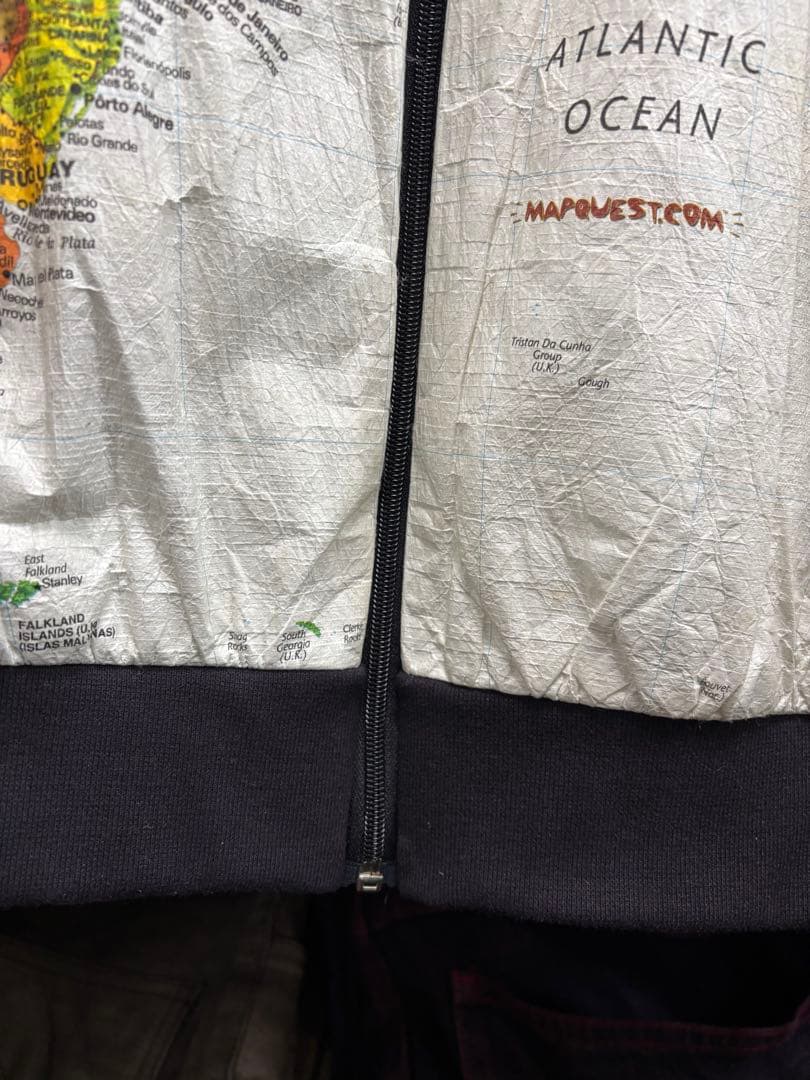 最終価格】ニルバーナ カートコバーン着用モデル 世界地図ペーパー